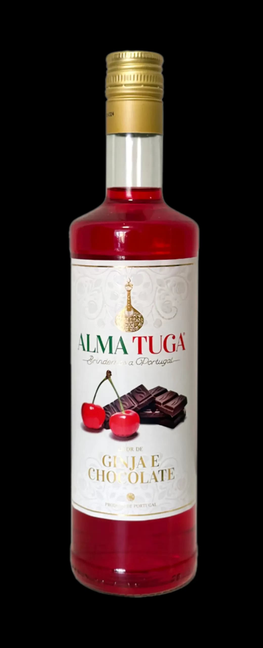 Ginja e Chocolate Alma Tuga, Garrafa.