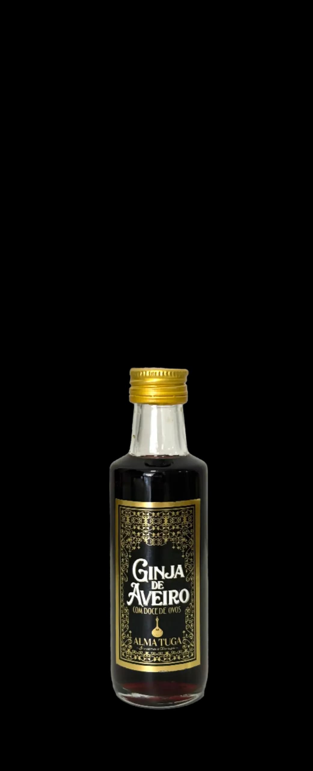 Ginja de Aveiro, Garrafa de amostra.